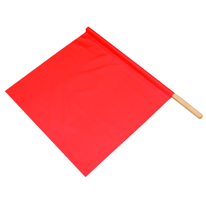 Orange plain warning flag