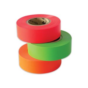 Fluorescent pink, lime, and orange tundra tape